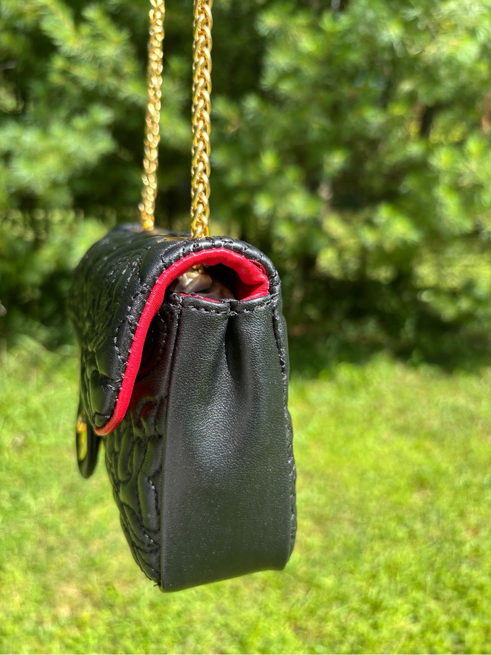 Sharif Quilted Leather Crossbody Bag - Picture 10 of 17